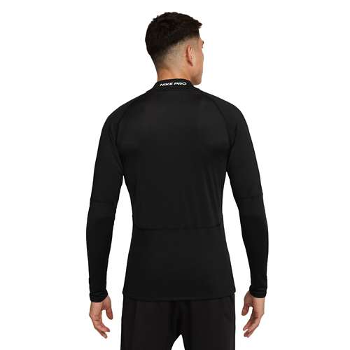 Men's Nike Pro Dri-FIT Warm Long Sleeve Mock Neck Compression