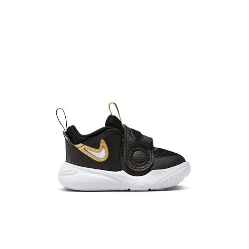 Little Kids Nike Team Hustle D 11 Hook N Loop Basketball Shoes