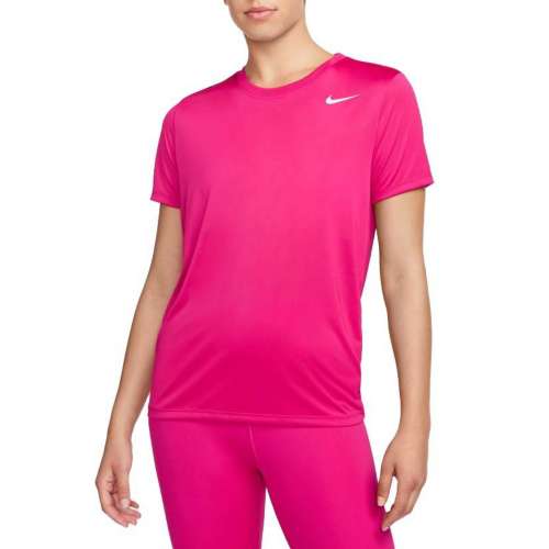 Nike dri fit white t best sale shirt women's