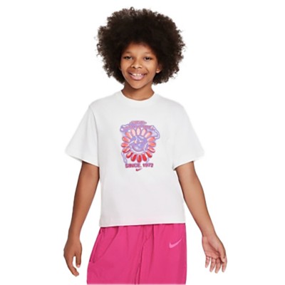 Girls' Bq3060-104 Nike Sportswear Daisy T-Shirt