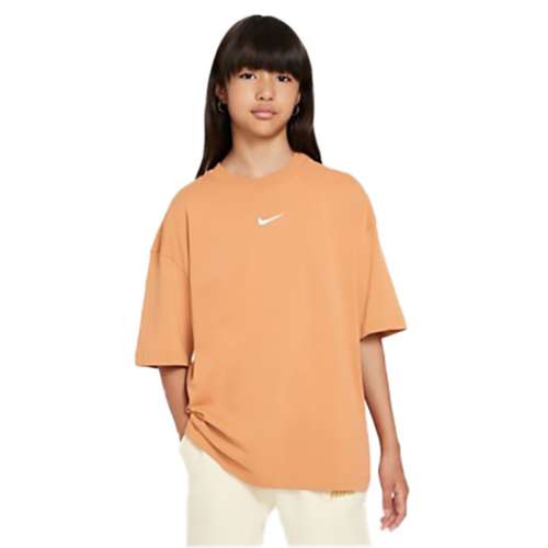 Girls' Nike number Sportswear Premium Essentials Oversized Shirt