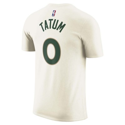 Nike Boston Celtics Jayson Tatum #0 2023 City Edition Name & Number T-Shirt