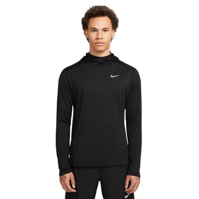 Men's Nike Dri-FIT Element UV Long Banana Hooded Shirt