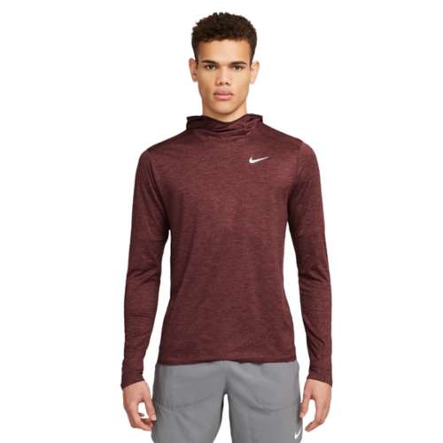 Men's Nike Dri-FIT Element UV Long Sleeve Hooded Shirt