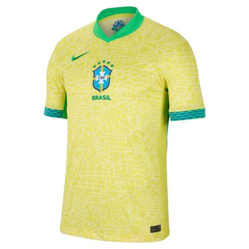 nike clothes Brazil 2024 Stadium Home Jersey