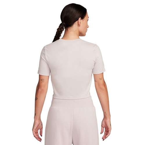 Women's Club nike Sportswear Essential Slim-Fit Crop T-Shirt