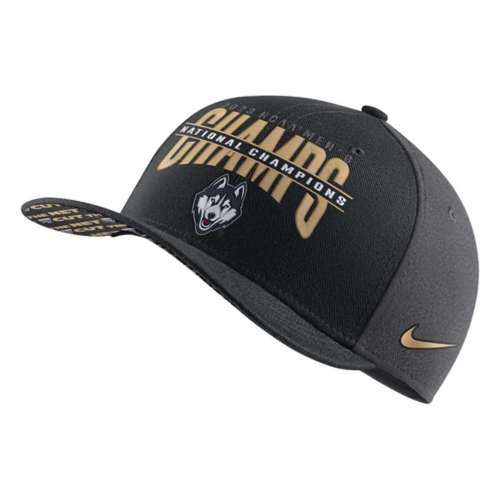 Nike Black UConn Huskies 2023 NCAA Men's Basketball National Champions  Locker Room Adjustable Hat
