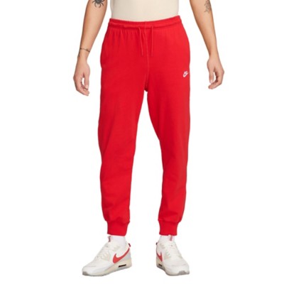 Men's Nike Crimson Club Fleece Knit Joggers