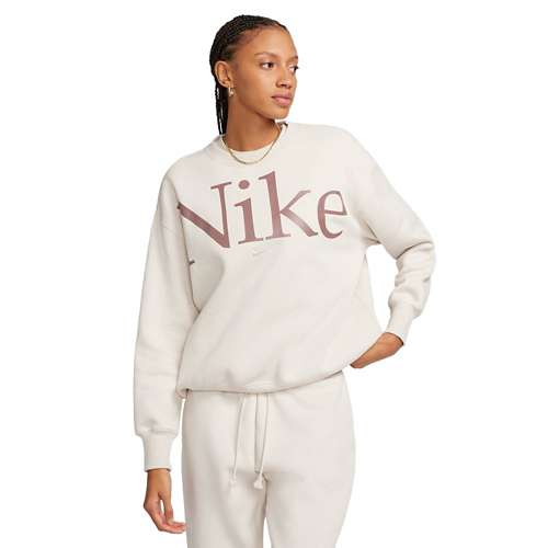 Nike Sportswear Phoenix Fleece Oversized Sweatpants Team Red/White