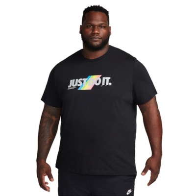 Men's varsity nike Sportswear JDI Rainbow Graphic T-Shirt