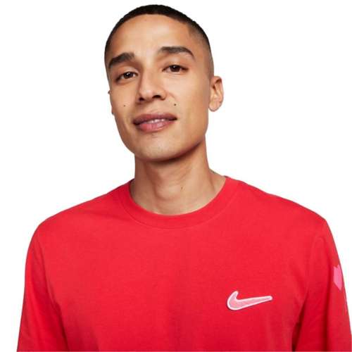 red nike long sleeve t shirt
