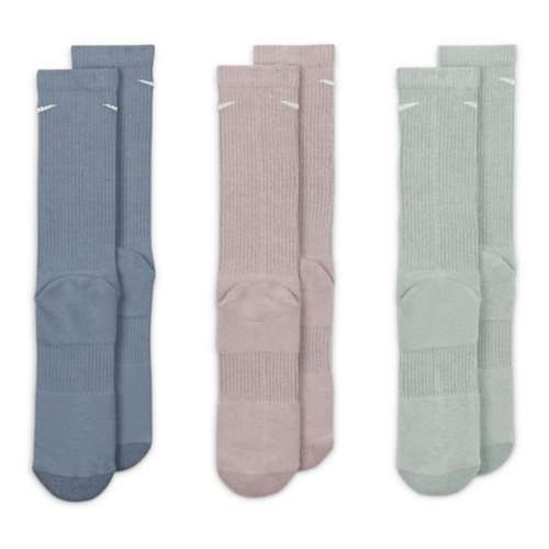 Adult Nike Everyday Plus Cushioned Training 3 Pack Crew Socks