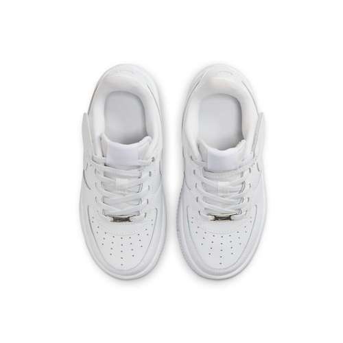 Little Kids' Nike Air Jordan 1 Mid Tan Gum 8-14 Hemp Gum Yellow White Shoes