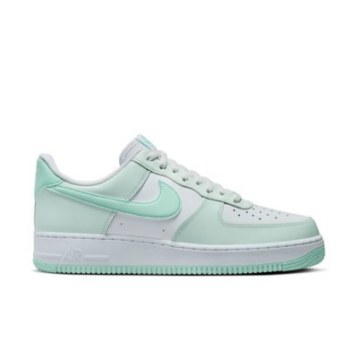 Men's Nike Air Force 1 '07  Shoes - Barely Green/Mint Foam-White