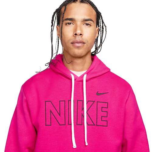 Men's Nike Sportswear Club Fleece Block Letter Hoodie | SCHEELS.com