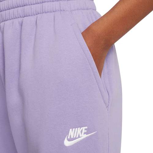 Girls' nike official Sportswear Club Fleece Sweatpants