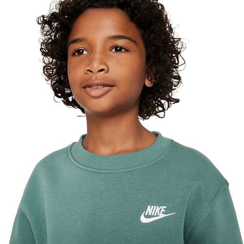 Kids' Nike SportsWmns Club Fleece Crewneck Sweatshirt