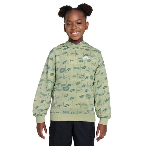 Boys Nike Sportswear Club Fleece Box AOP Hoodie SCHEELS