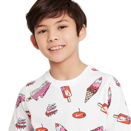 Kids' Nike Sportswear AOP Sole Food T-Shirt