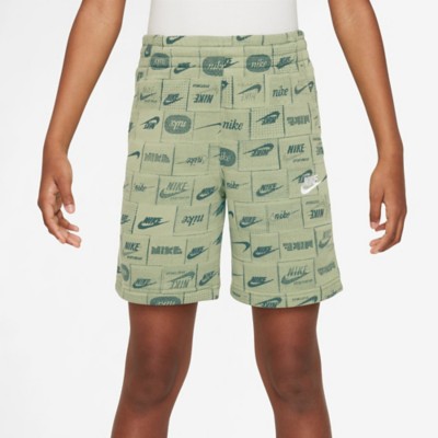 Kids' Nike Club Fleece AOP Lounge Shorts