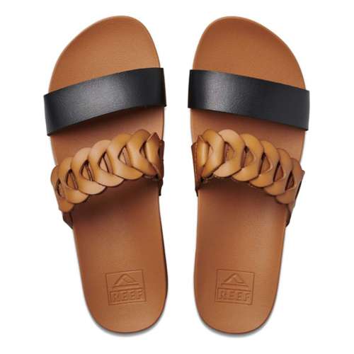 Women's Reef Cushion Vista Hi Twist Slide Flatform Sandals