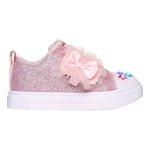 Toddler Girls' Skechers Twinkle Sparks Glitter Gems Hook N Loop Sneakers - Thumbnail 4 of 4