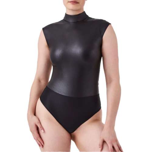 Women's Spanx Mock Neck Bodysuit