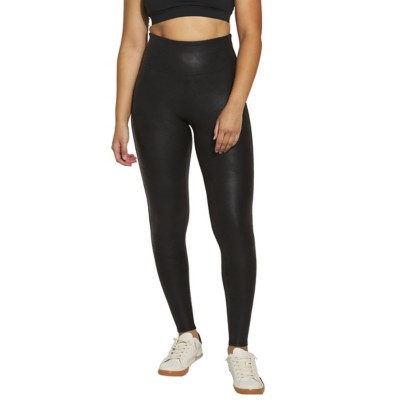 Women's Spanx Faux Leather Fleece Leggings | SCHEELS.com