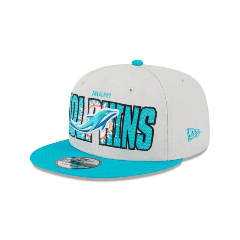 Miami Dolphins NFL 9FIFTY New Era Teal & Orange Snapback Hat – USA CAP KING