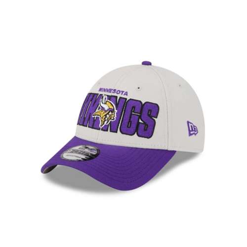 New Era Kids' Minnesota Vikings 2023 Draft 9Forty Adjustable Hat