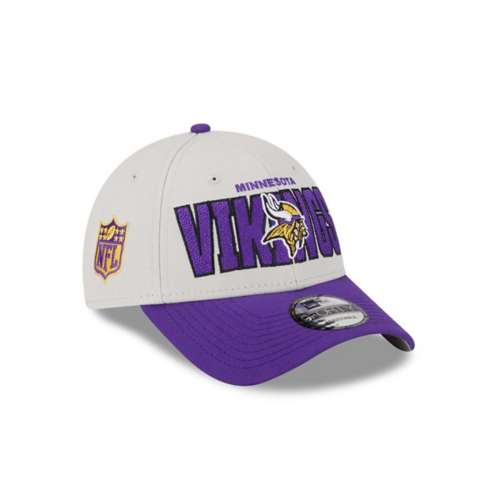 New Era Kids' Minnesota Vikings 2023 Draft 9Forty Adjustable Hat