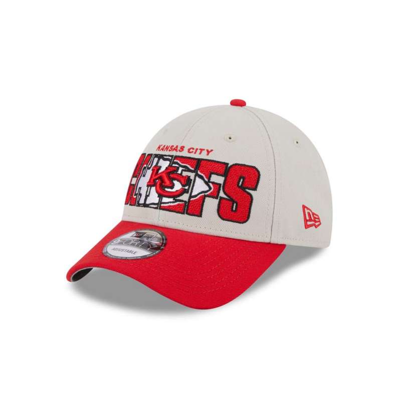 New Era Kids' Kansas City Chiefs 2023 Draft 9Forty Adjustable Hat