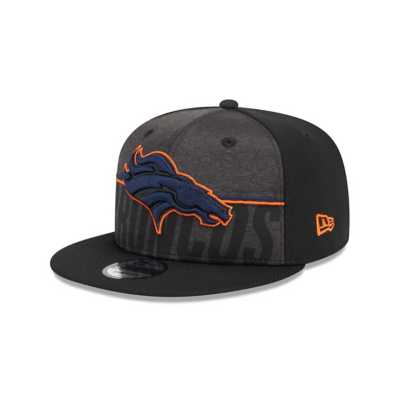 Denver Broncos New Era 50 Years Cord Golfer Snapback Hat - Gray