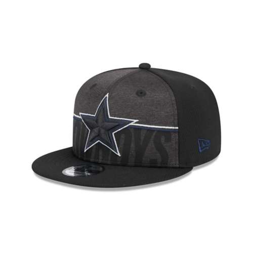 Men's New Era Gray/Navy Dallas Cowboys 2023 Sideline 9FIFTY Snapback Hat