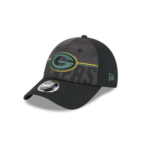 Packers New Era Black All Day 9FORTY Trucker Cap