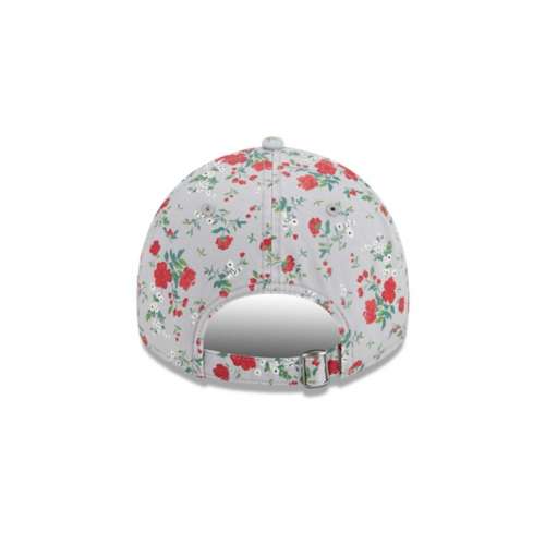 Women's New Era Gray Virginia Cavaliers Bouquet 9TWENTY Adjustable Hat
