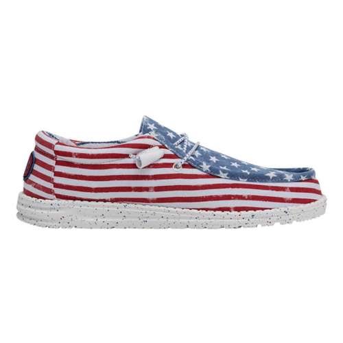 Men's HEYDUDE Wally Patriotic Shoes