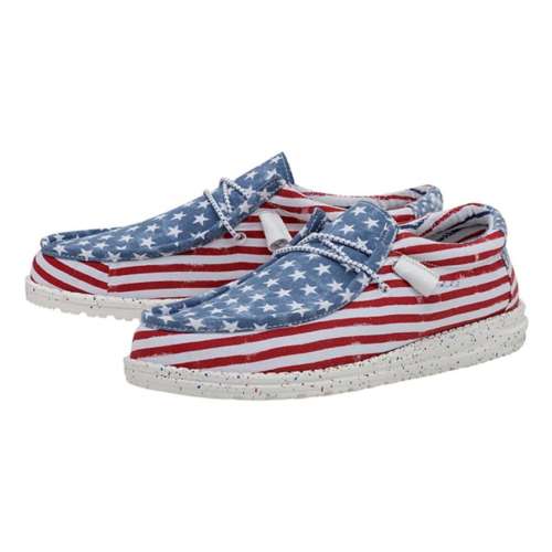 Men's HEYDUDE Wally Patriotic Shoes | SCHEELS.com