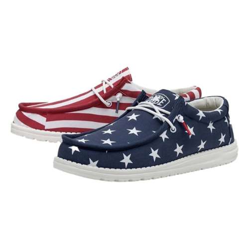 Men's HEYDUDE Wally Patriotic Shoes