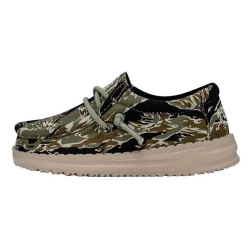 Miami Dolphins NFL Womens Camo Low Top Canvas Shoes - 11