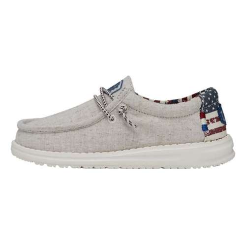 Little Kids' HEYDUDE Wally Patriotic Shoes