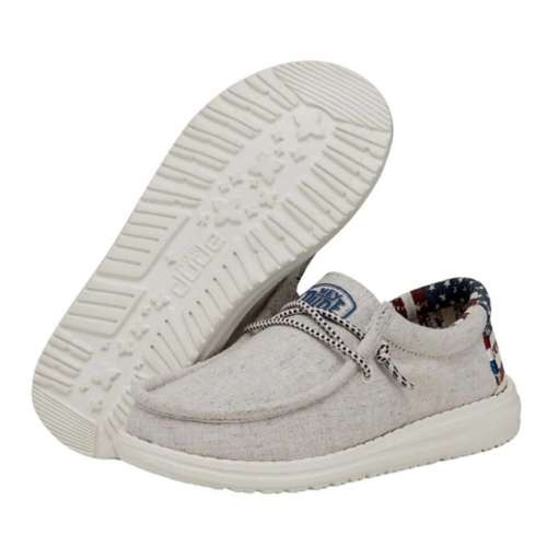 Little Kids' HEYDUDE Wally Patriotic Shoes