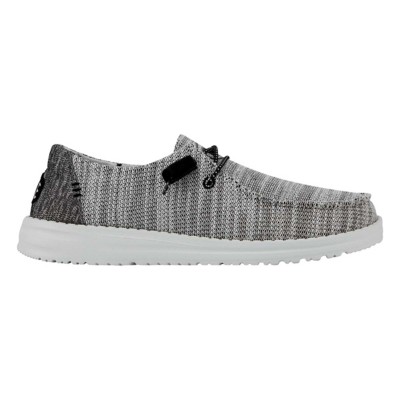 Women's HEYDUDE Wendy Stretch Grey shoes
