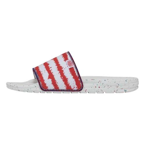 Women's HEYDUDE Chandler Flag Slide Water Sandals