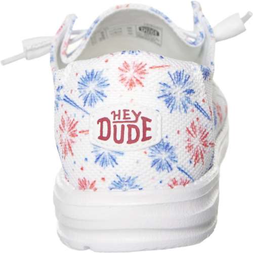 Women's HEYDUDE Wendy Sox Fireworks Shoes