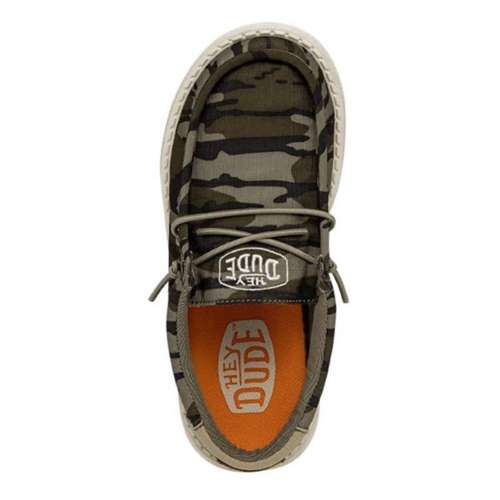 Little Boys' HEYDUDE Wally Mossy Oak Original Shoes