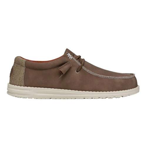 Men's HEYDUDE Wally Fabricated Leather Shoes