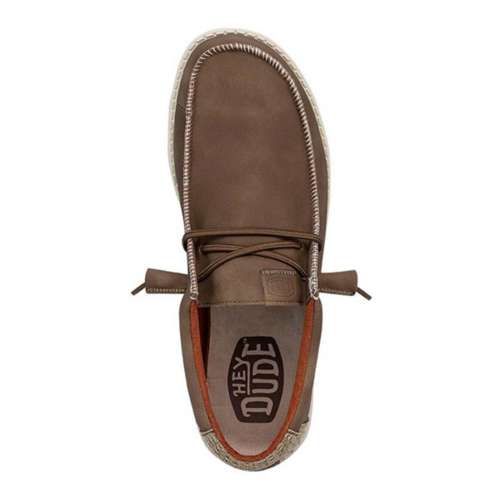 Men's HEYDUDE Wally Fabricated Leather Shoes