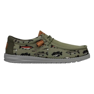 Men's HEYDUDE Wally Fish Lure Loafers Shoes