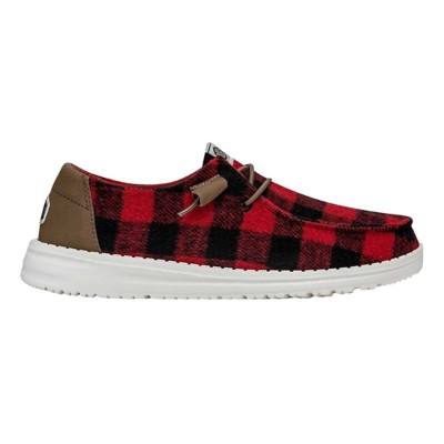 Women's HEYDUDE Wendy Buffalo Plaid Shoes